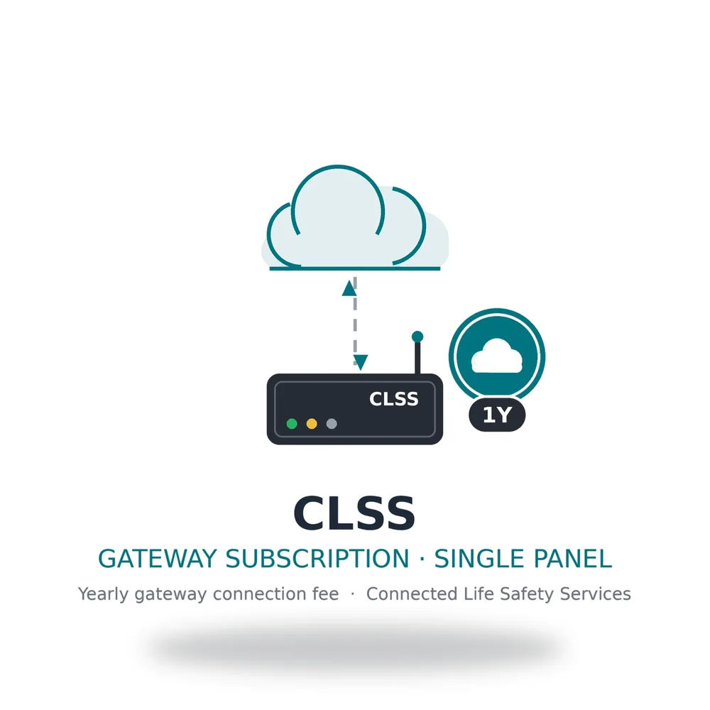 Honeywell Yearly Gateway Connection Fee for a Single Panel Includes GSM Data Charges and Unlimited Professional Technician Li